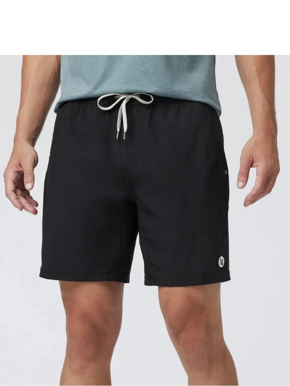 Vuori Men's black Kore Shorts size Large